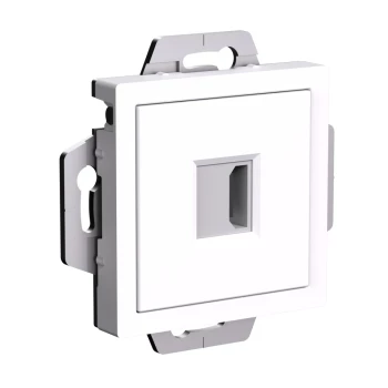 Розетка HDMI 1-ая (разъем), Белый, серия Atlas Design, Schneider Electric