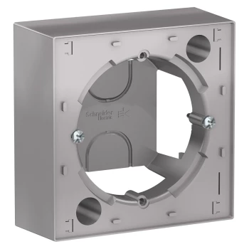 Рамка подъемная 1-ая, Алюминий, серия Atlas Design, Schneider Electric