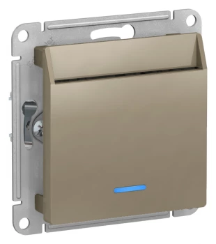 Выключатель карточный для гостиниц, Шампань, серия Atlas Design, Schneider Electric
