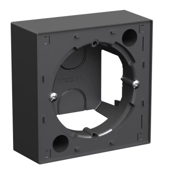 Рамка подъемная 1-ая, Базальт, серия Atlas Design, Schneider Electric
