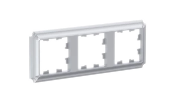 Рамка 3-ая (тройная), Алюминий, серия Atlas Design Antique, Systeme Electric