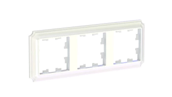 Рамка 3-ая (тройная), Жемчуг, серия Atlas Design Antique, Systeme Electric