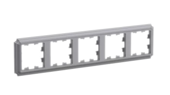 Рамка 5-ая (пятерная), Сталь, серия Atlas Design Antique, Systeme Electric