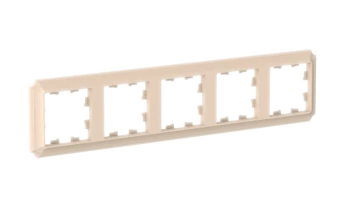 Рамка 5-ая (пятерная), Песочный, серия Atlas Design Antique, Systeme Electric