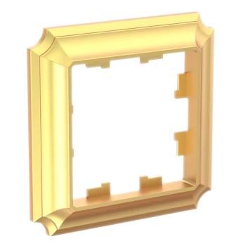 Рамка 1-ая (одинарная), Золото, серия Atlas Design Antique, Systeme Electric