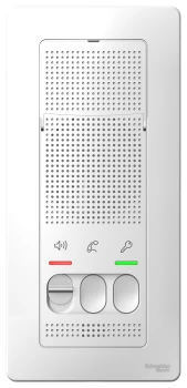 Устройство переговорное (домофон) (в сборе), Белый, серия Blanca, Schneider Electric
