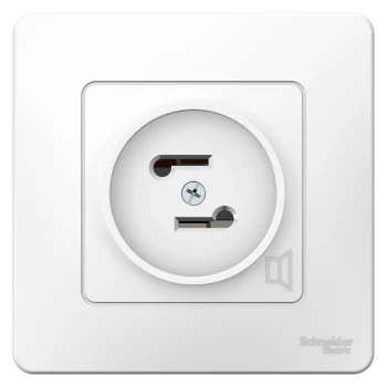 Розетка радио ФМ, Белый, серия Blanca, Schneider Electric