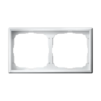 Рамка 2-ая (двойная), Белый, серия Art Gallery, Systeme Electric