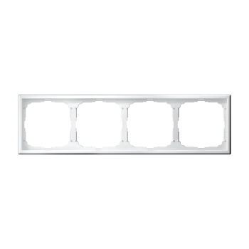 Рамка 4-ая (четверная), Белый, серия Art Gallery, Systeme Electric