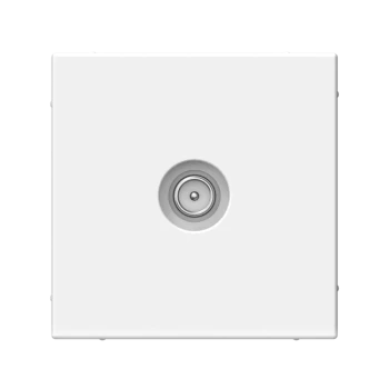 Розетка телевизионная проходная ТV 4 dB, Белый, серия Art Gallery, Systeme Electric