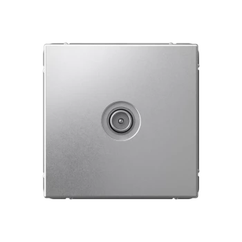 Розетка телевизионная проходная ТV 4 dB, Алюминий, серия Art Gallery, Systeme Electric