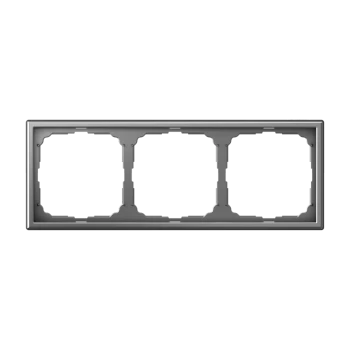 Рамка 3-ая (тройная), Сталь, серия Art Gallery, Systeme Electric