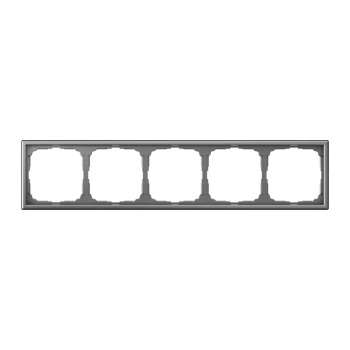 Рамка 5-ая (пятерная), Сталь, серия Art Gallery, Systeme Electric