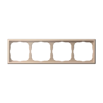 Рамка 4-ая (четверная), Песочный, серия Art Gallery, Systeme Electric