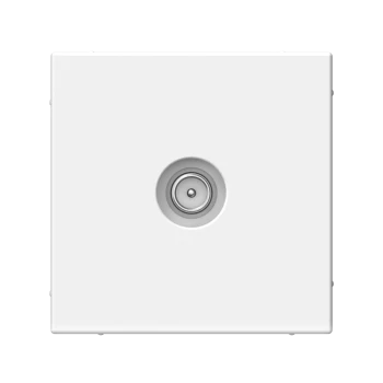 Розетка телевизионная проходная ТV 4 dB, Белый лотос, серия Art Gallery, Systeme Electric
