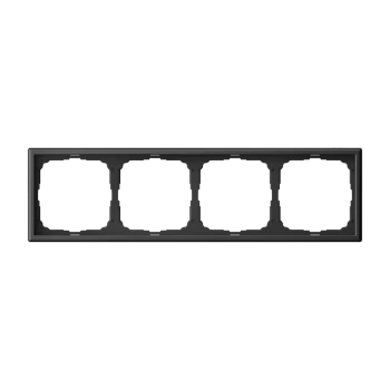 Рамка 4-ая (четверная), Базальт (пластик), серия Art Gallery, Systeme Electric