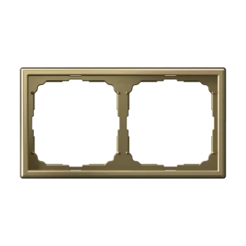 Рамка 2-ая (двойная), Золото, серия Art Gallery, Systeme Electric