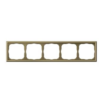 Рамка 5-ая (пятерная), Золото, серия Art Gallery, Systeme Electric