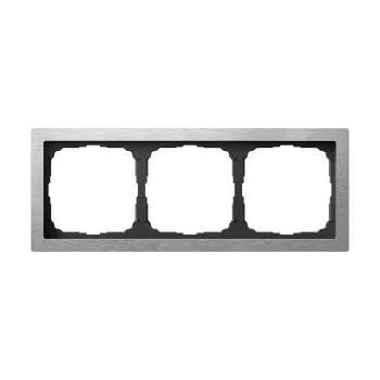 Рамка 3-ая (тройная), Алюминий (металл), серия Art Gallery PURE, Systeme Electric