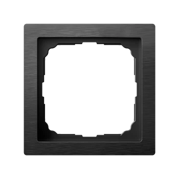 Рамка 1-ая (одинарная), Металл Оникс, серия Art Gallery PURE, Systeme Electric