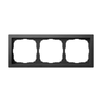 Рамка 3-ая (тройная), Металл Оникс, серия Art Gallery PURE, Systeme Electric