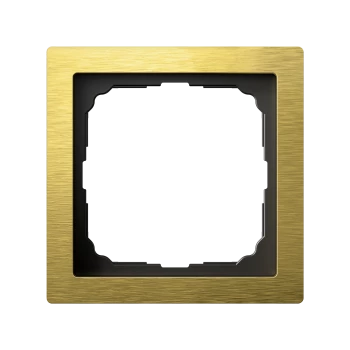 Рамка 1-ая (одинарная), Золото (металл), серия Art Gallery PURE, Systeme Electric