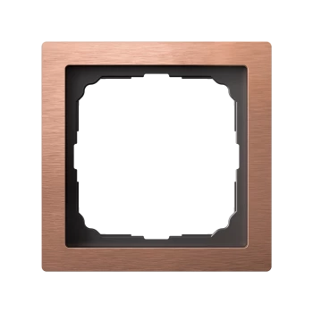 Рамка 1-ая (одинарная), Медь, серия Art Gallery PURE, Systeme Electric