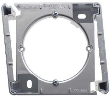 Коробка накладного монтажа, Алюминий, серия Glossa, Schneider Electric