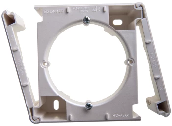 Коробка накладного монтажа, Перламутр, серия Glossa, Schneider Electric