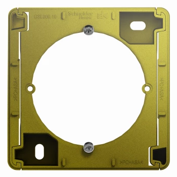 Коробка накладного монтажа, Фисташковый, серия Glossa, Schneider Electric