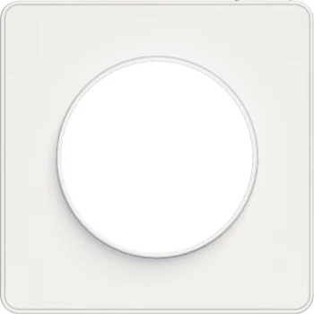 Рамка-держатель для ключей 1-ая (одинарная), Белый, серия Odace, Schneider Electric