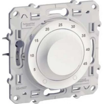 Терморегулятор для теплого пола, Белый, серия Odace, Schneider Electric