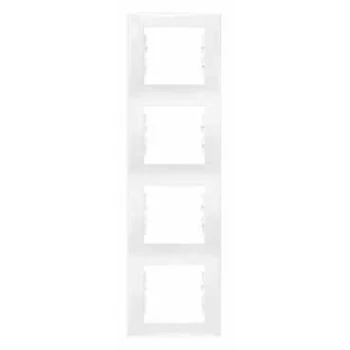 Рамка 4-ая (четверная) вертикальная, Белый, серия Sedna, Schneider Electric